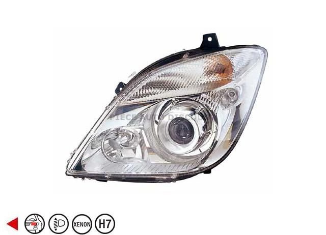 Acessar a peça Farol esquerdo eletrico h7+d1s