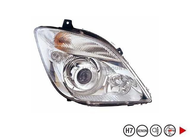 Acessar a peça Farol direito eletrico d1s+h7