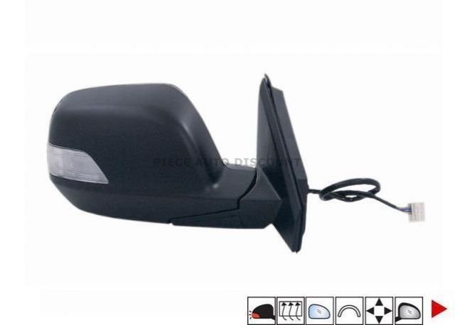 Acessar a peça Espelho retrovisor direito elétrico, aquecido, com indicador, convexo Acessar a peça Espelho retrovisor direito elétrico, aquecido, com indicador, convexo