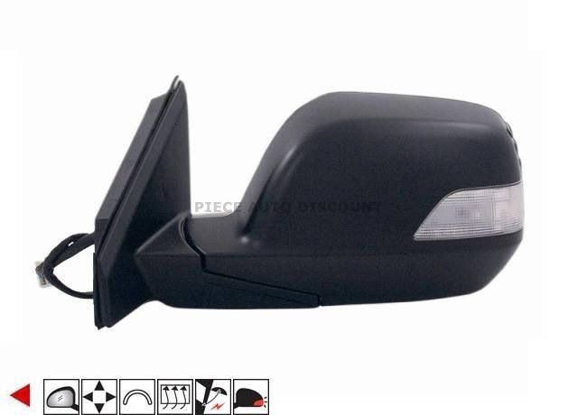 Acessar a peça Espelho retrovisor esquerdo elétrico, aquecido, convexo, rebatível, com indicador Acessar a peça Espelho retrovisor esquerdo elétrico, aquecido, convexo, rebatível, com indicador