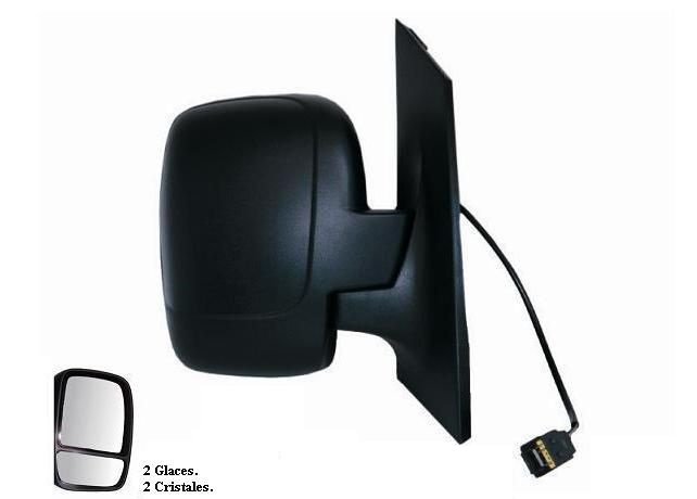 Espelho direito elétrico, termal + sonda 2 vidros CITROEN JUMPY Para espelho 2 cristais. Completo com caixilharia a pintar à cor da viatura e vidro convexo + vidro de ângulo morto. Ajuste interno elétrico e térmico com sonda de temperatura.  pour CITROEN JUMPY Espelho direito elétrico, termal + sonda 2 vidros CITROEN JUMPY Para espelho 2 cristais. Completo com caixilharia a pintar à cor da viatura e vidro convexo + vidro de ângulo morto. Ajuste interno elétrico e térmico com sonda de temperatura.  pour CITROEN JUMPY