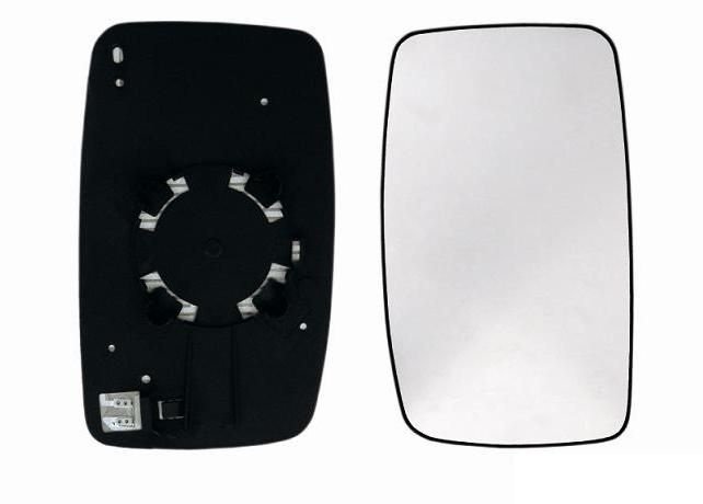 Vidro com suporte direito convexo, termico