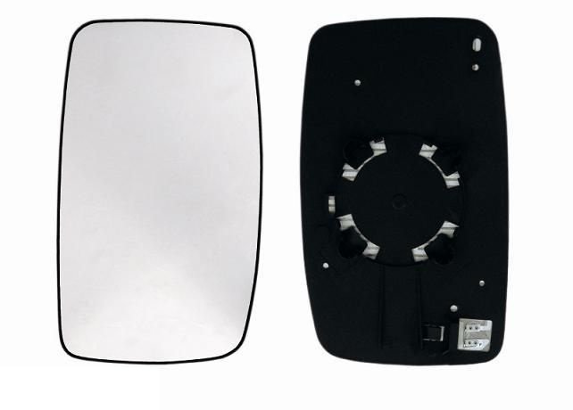 Acessar a peça Vidro + suporte do espelho retrovisor esquerdo térmico