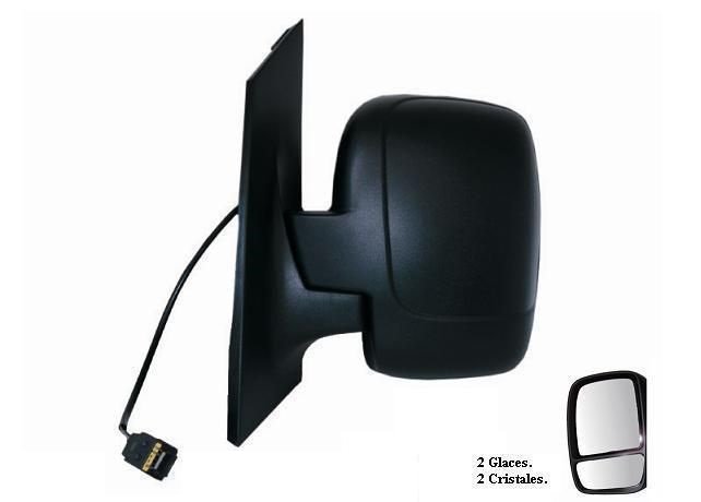 Acessar a peça Espelho esquerdo elétrico, aquecido, dobrável preparado [2 vidros]