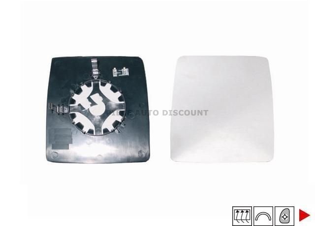 Acessar a peça Vidro com suporte direito convexo, termico 2002->