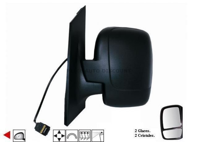 Acessar a peça Espelho esquerdo elétrico aquecido [2 copos]