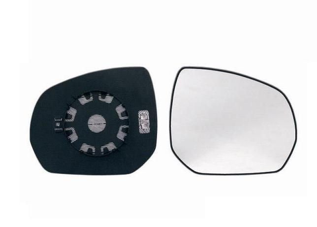 Vidro com suporte direito convexo, azul, termico