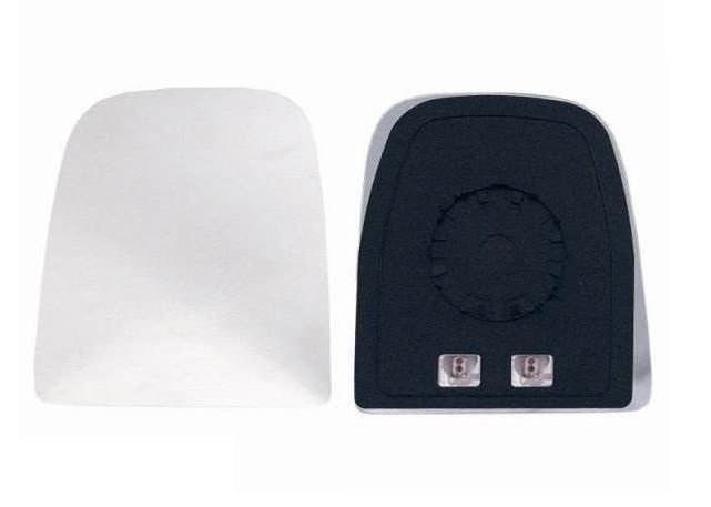 Vidro com suporte esquerdo convexo, termico