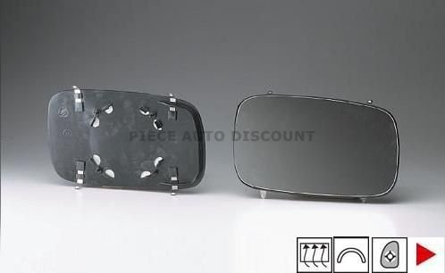 Acessar a peça Vidro com suporte direito convexo, termico 1997->