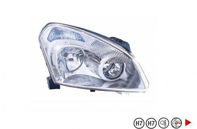 Acessar a peça H7+H7 farol direito elétrico