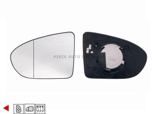 Acessar a peça Vidro com suporte esquerdo asferico, termico