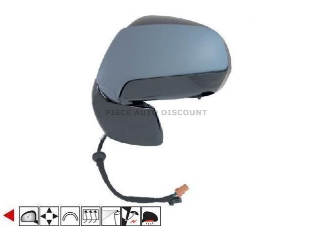Acessar a peça Retrovisor esquerdo elétrico, aquecido, rebatível, preparado + cortesia Acessar a peça Retrovisor esquerdo elétrico, aquecido, rebatível, preparado + cortesia
