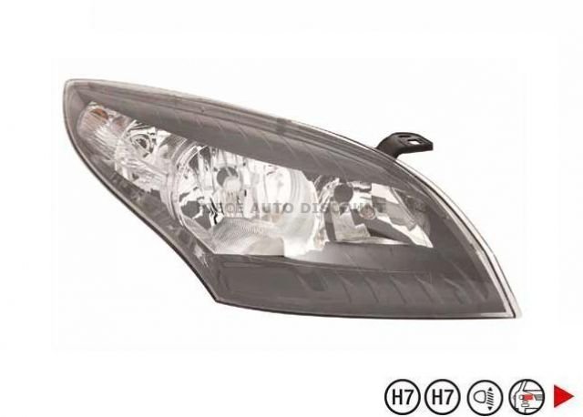 Acessar a peça Farol direito H7+H7 [Preto].