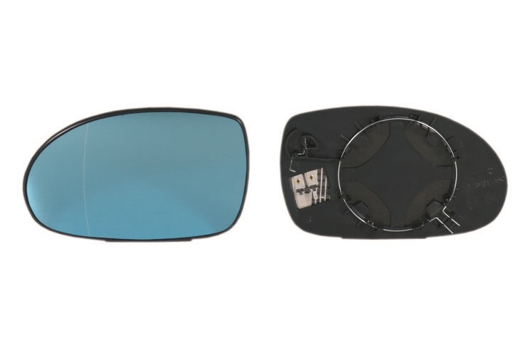 Vidro azul + suporte de espelho aquecido esquerdo [grande angular]