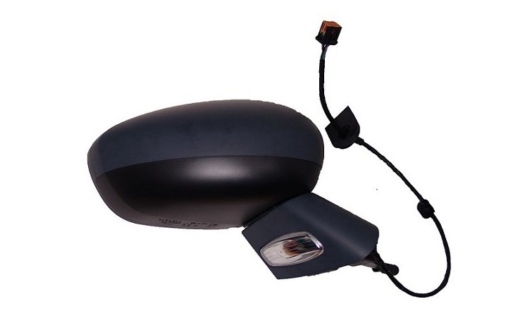 Espelho retrovisor direito elétrico, aquecido, preparado, convexo, vidro azul, com indicador, sonda (9 pinos) CITROEN-C5  pour CITROEN C5   pour CITROEN C5