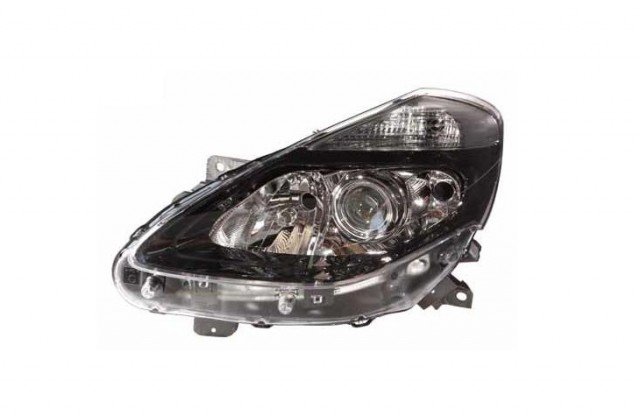 Acessar a peça Farol esquerdo H1+H7+H7 [Preto] [Preto