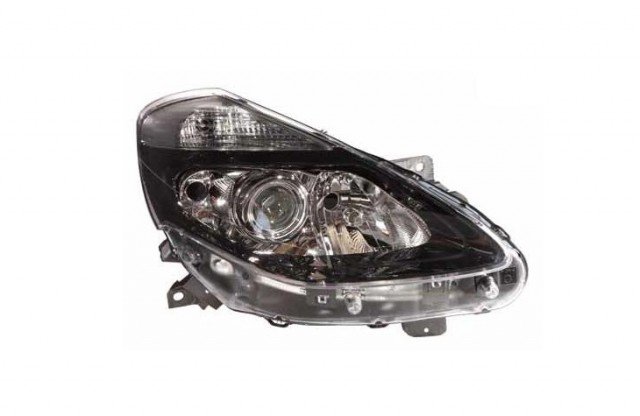 Acessar a peça Farol direito H1+H7+H7 [Preto] [Preto