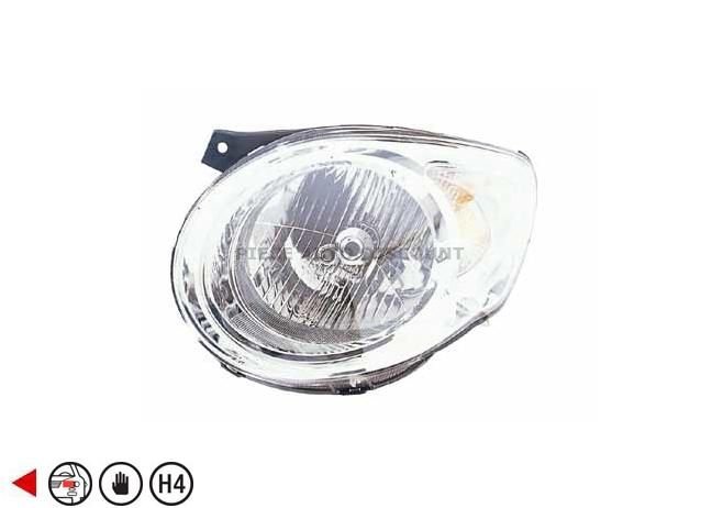 Acessar a peça Farol esquerdo eletrico h4+py21w+w5w Acessar a peça Farol esquerdo eletrico h4+py21w+w5w