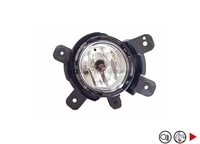 Acessar a peça Projetor de nevoeiro direito Acessar a peça Projetor de nevoeiro direito