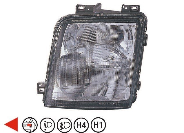 Acessar a peça Farol esquerdo H4+H1