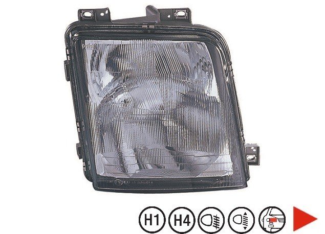 Acessar a peça Farol direito H4+H1