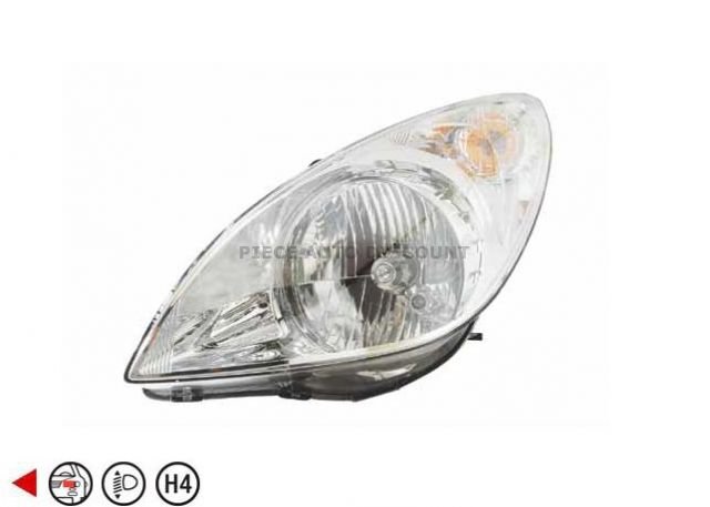 Acessar a peça Farol esquerdo H4