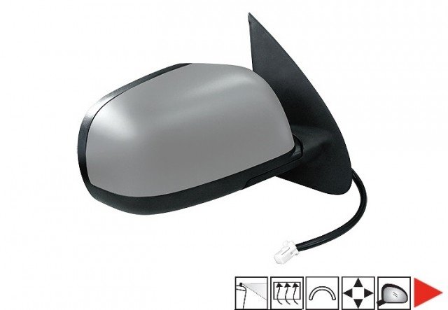 Acessar a peça Espelho direito eletrico, convexo, termico, preparado ->2011