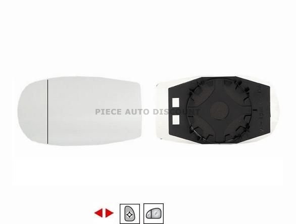 Acessar a peça Vidro + suporte de visão tras [grande angular]