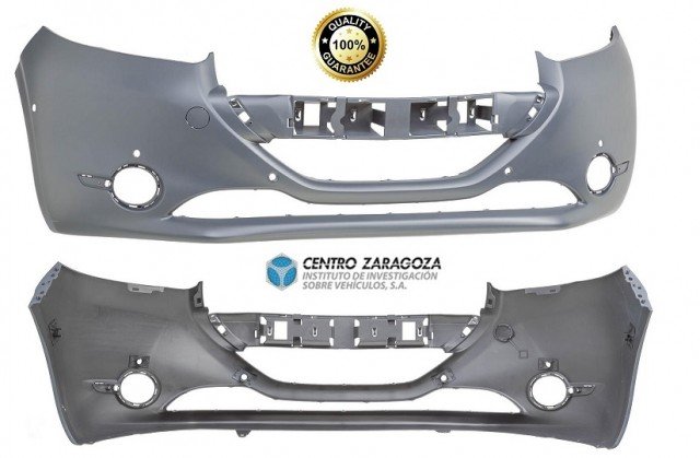 Acessar a peça Para-choques dianteiro pintável 6 sensores