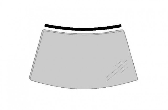 Acessar a peça Friso para-brisas 4 portas/compact