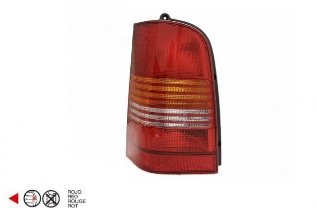 Acessar a peça Farolim traseiro esquerdo [Vermelho].