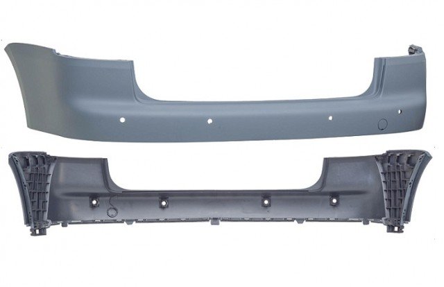 Acessar a peça Para choques traseiro imprmado com buracos sensores estacionamento (18mm) Acessar a peça Para choques traseiro imprmado com buracos sensores estacionamento (18mm)