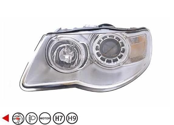 Acessar a peça Farol esquerdo elétrico H7+H9 Acessar a peça Farol esquerdo elétrico H7+H9