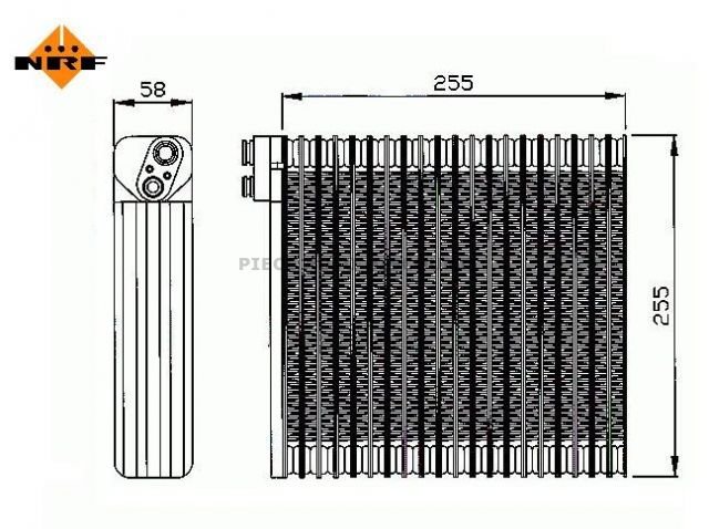 Acessar a peça Evaporador de climatização Acessar a peça Evaporador de climatização