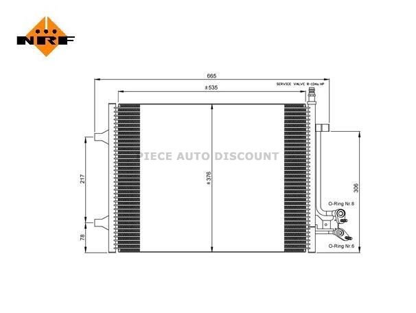 Acessar a peça Condensador hvac 1.6l tdci