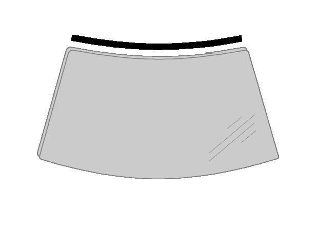 Friso para-brisas superior