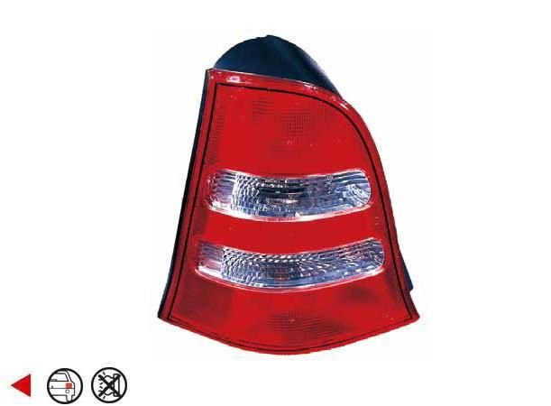 Acessar a peça Grupo optico traseiro esquerdobranco py21w+p21/4w+p21wx2 tipo u 2002->