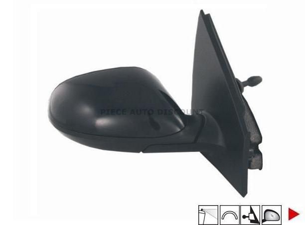 Acessar a peça Espelho retrovisor mecânico direito, preparado (até 2010)