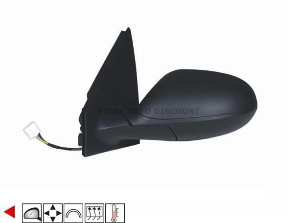 Acessar a peça Espelho retrovisor esquerdo elétrico, aquecido, preparado + sonda (até 2010)