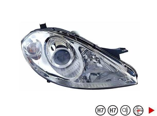 Acessar a peça Farol direito pneumatico com motor h7+h7 com projetor