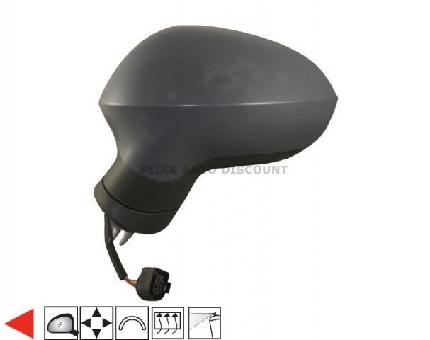 Acessar a peça Espelho esquerdo eletrico, convexo, termico, preparado, 5 pins 2009->