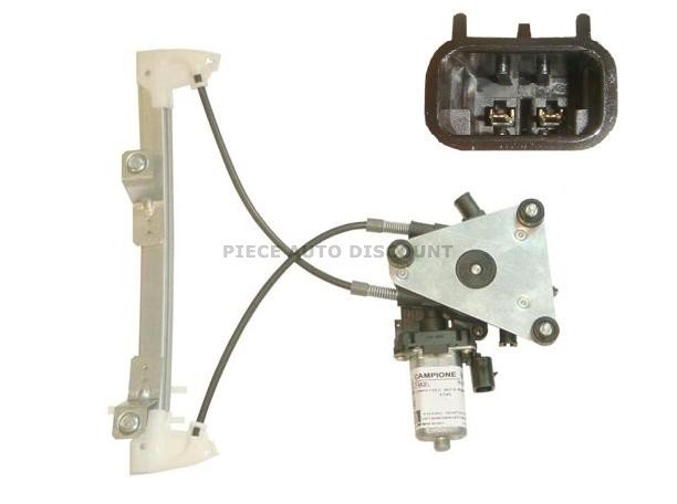 Acessar a peça Elevador vidro traseiro esquerdo eletrico com motor não confort 4 portas 2 pins