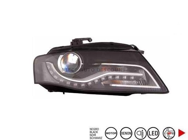 Acessar a peça Farol direito led eletrico com motor/base preta d3s+psy24w
