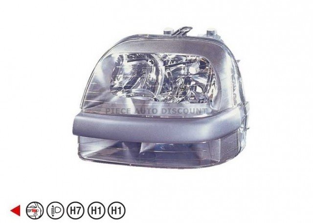 Acessar a peça Farol esquerdo H1+H7+H1 Acessar a peça Farol esquerdo H1+H7+H1