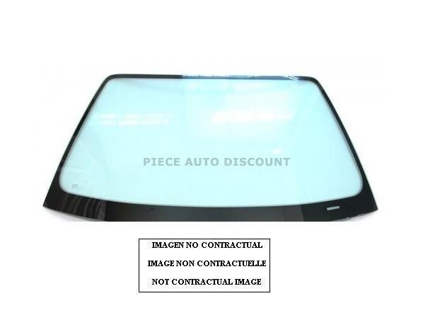 Acessar a peça Para-brisas verde acustico serigrafia mod. sensor chuva/luzfriso sup. janela 4ptas,fam.