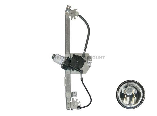 Acessar a peça Elevador vidro traseiro esquerdo eletrico com motor não confort 4 portas 2 pins