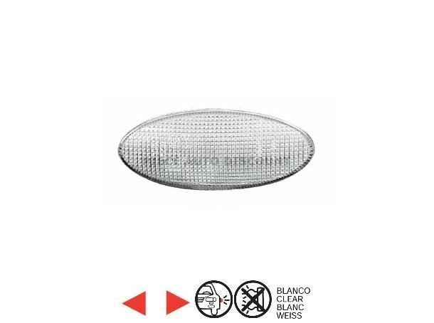 Acessar a peça Indicador lateral branco