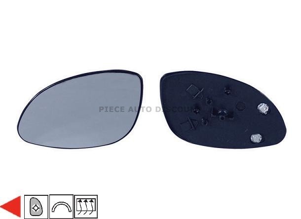 Acessar a peça Vidro com suporte esquerdo eletrico, convexo, termico