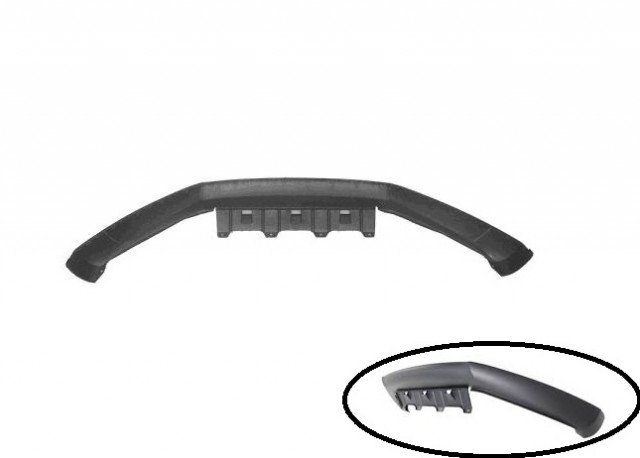 Acessar a peça Spoiler para choques frente preto