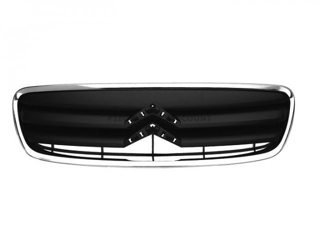 Acessar a peça Grelha frente aberta com quadro cromado